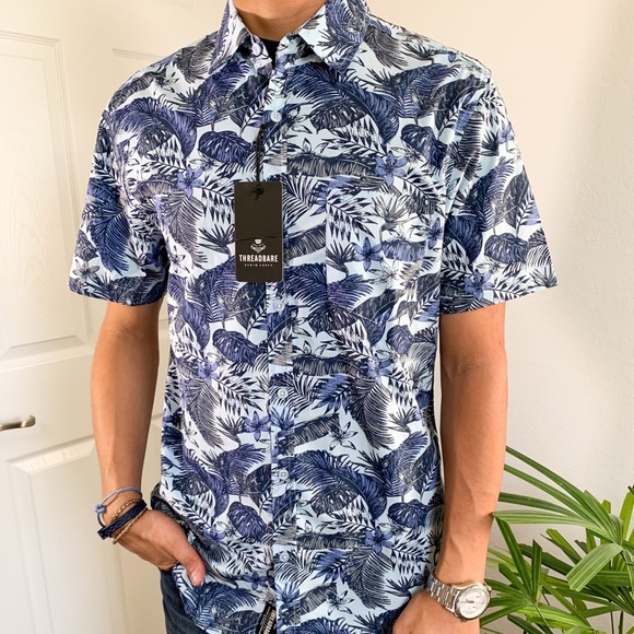 threadbare denim corps shirt